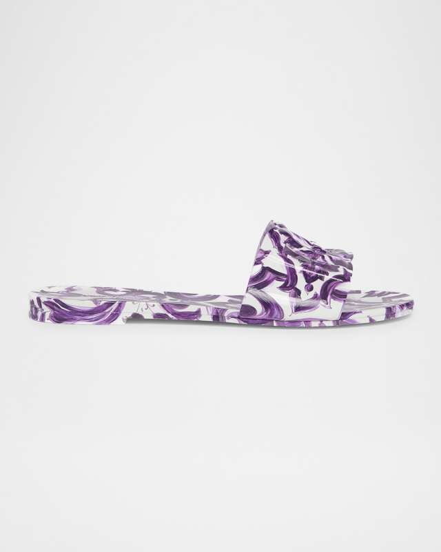 Maiolica Cut-Out DG Rubber Sandals